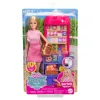 Barbie and Teresa Recipe for Friendship Malibu tirgū lelle un rotaļu komplekts ar 11 piederumiem