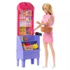 Barbie and Teresa Recipe for Friendship Malibu tirgū lelle un rotaļu komplekts ar 11 piederumiem
