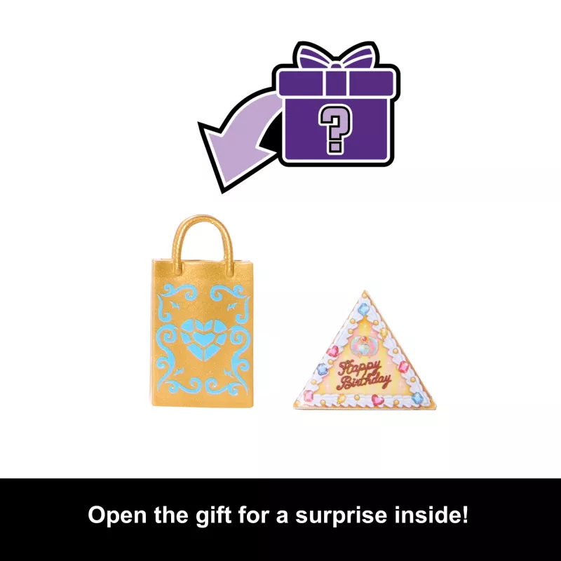 Monster High Scary Sweet Birthday Cleo De Nile lelle ballīšu kleitā ar baloniem un dāvanām
