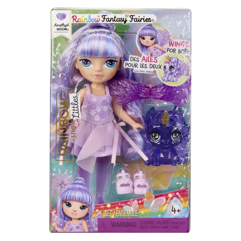 Rainbow High Littles Rainbow Fantasy feju lelle- Amethyst (violeta)