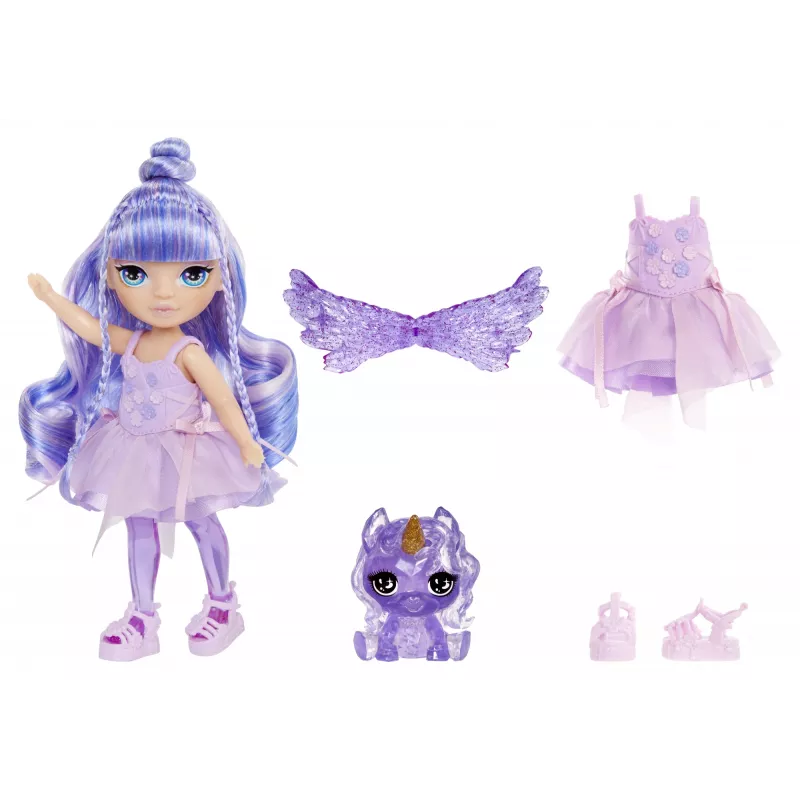 Rainbow High Littles Rainbow Fantasy feju lelle- Amethyst (violeta)