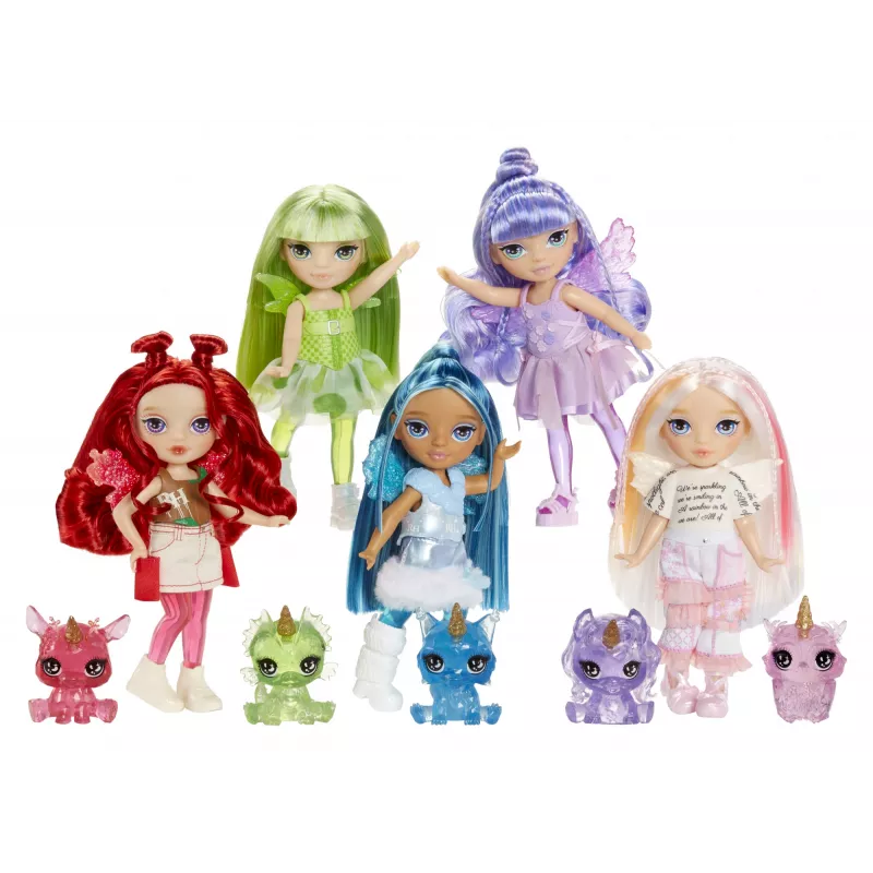 Rainbow High Littles Rainbow Fantasy Fairies lelle — Apple (sarkana)