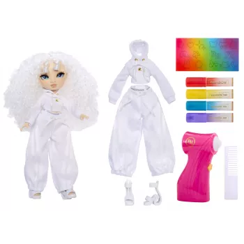 Rainbow High Air Brush & Create Fashion Dolls -Zaļas acis, modes lelle, sieviete, 4 gadi, zēns/meitene, 280 mm, daudzkrāsu