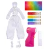 Rainbow High Air Brush & Create Fashion Dolls -Zaļas acis, modes lelle, sieviete, 4 gadi, zēns/meitene, 280 mm, daudzkrāsu