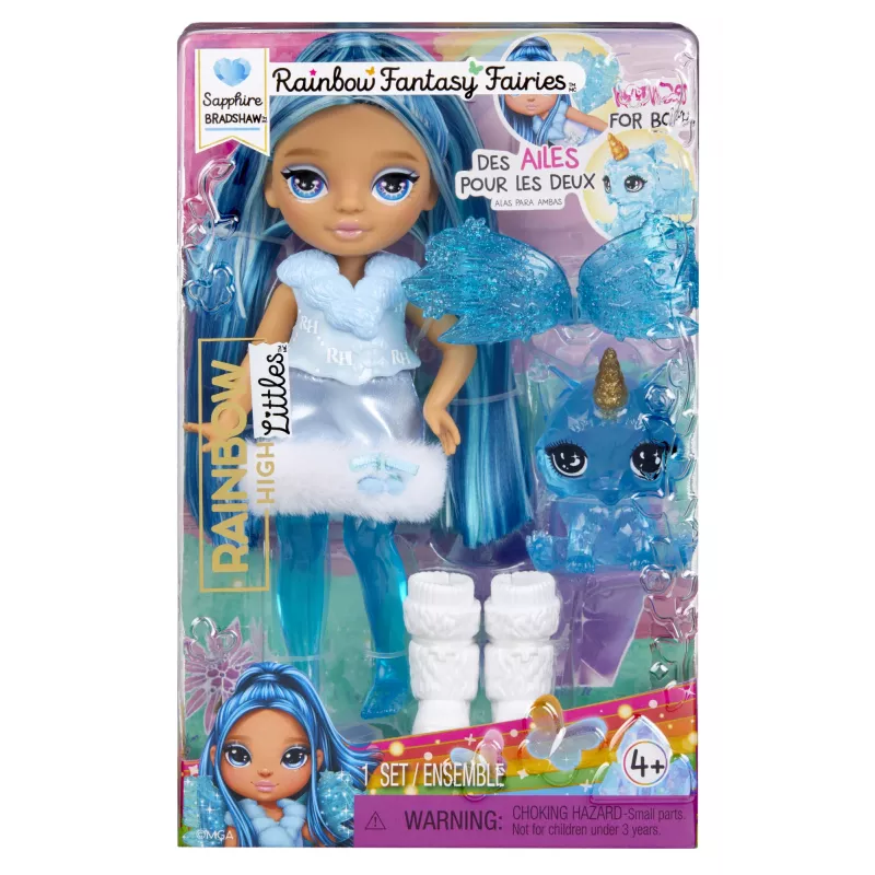 Rainbow High Littles Rainbow Fantasy feju lelle- Sapphire (blue)