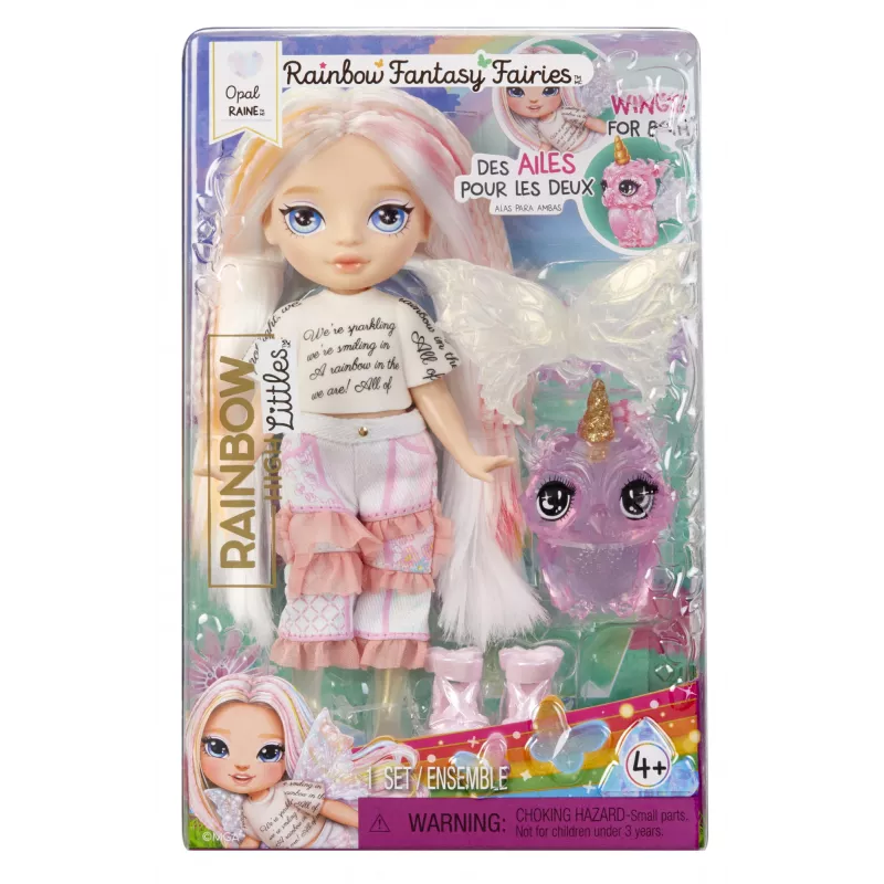 Rainbow High Littles Rainbow Fantasy Fairies lelle - Opal (varavīksne)
