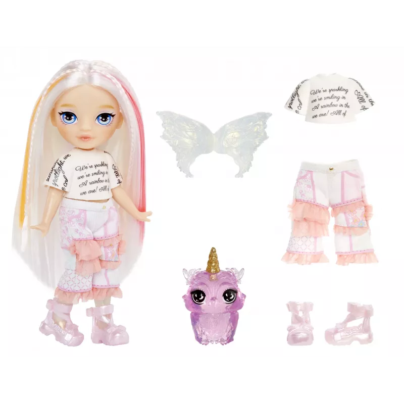 Rainbow High Littles Rainbow Fantasy Fairies lelle - Opal (varavīksne)