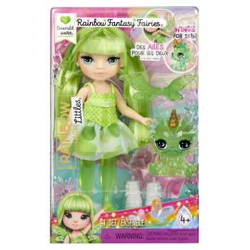 Rainbow High Littles Rainbow Fantasy feju lelle- Emerald (zaļa)
