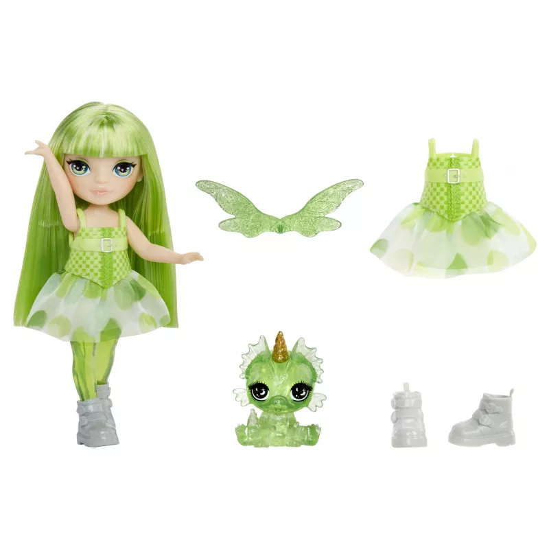 Rainbow High Littles Rainbow Fantasy feju lelle- Emerald (zaļa)