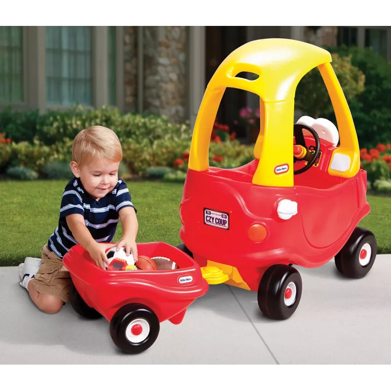Little Tikes Cozy Coupe Trailer Ride-on bērnu ratiņi