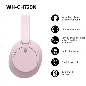 Austiņas Sony WHCH720NP.CE7