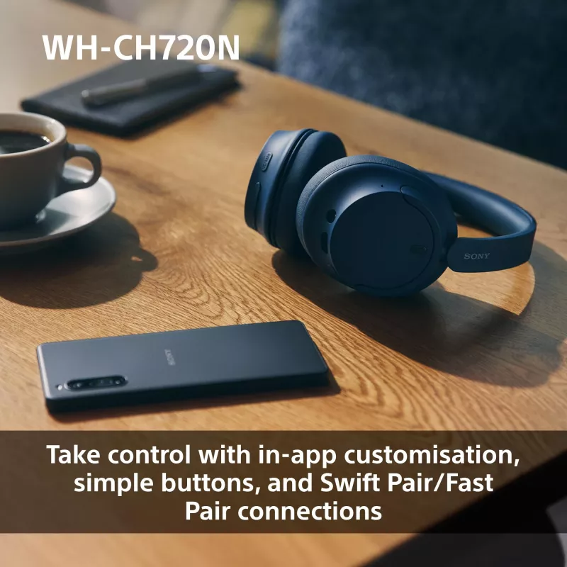 Austiņas Sony WHCH720NP.CE7