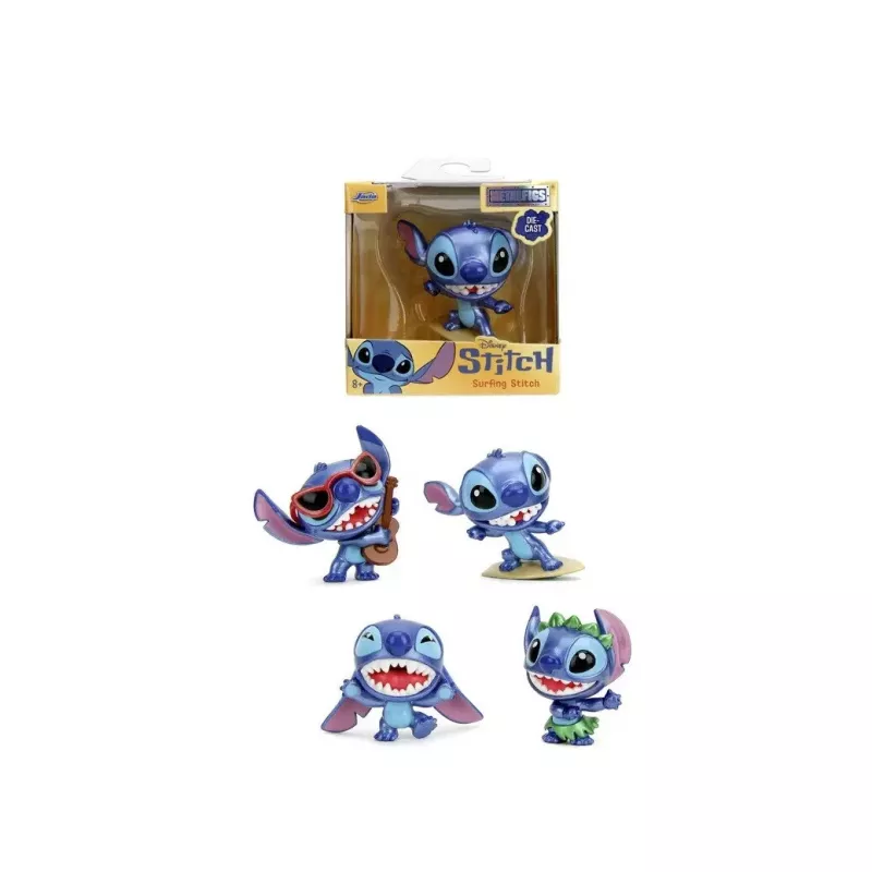 Metāla figūriņa Jada Toys Stitch 6,5 cm — kolekcionējams tēls, pieejami 4 veidi