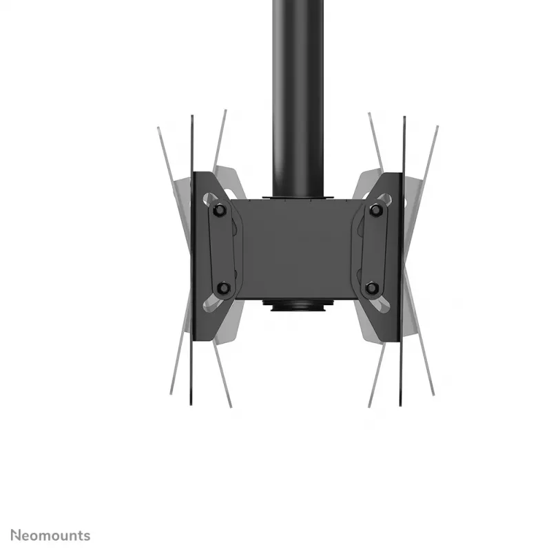 Neomounts TV griestu stiprinājums CL35-340BL22, maksimālais svars 45 kg, 23–42 collas