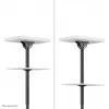 Neomounts TV griestu stiprinājums CL35-340BL22, maksimālais svars 45 kg, 23–42 collas