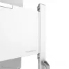 Neomounts FL50-515WH1 Samsung Flip ratiņi 55–65 collu displejiem, pagriežami, augstuma regulēšana, balta
