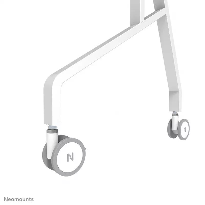 Neomounts FL50-515WH1 Samsung Flip ratiņi 55–65 collu displejiem, pagriežami, augstuma regulēšana, balta