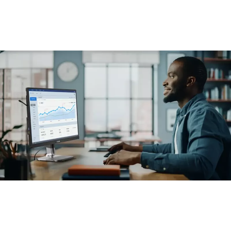 Philips 4000 sērijas 24B2N4200/00 datora monitors 60,5 cm (23,8 collas) 1920 x 1080 pikseļi Full HD LCD Pelēks