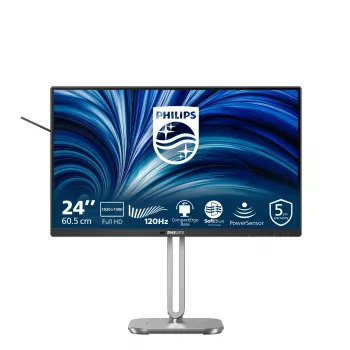 Philips 4000 sērijas 24B2N4200/00 datora monitors 60,5 cm (23,8 collas) 1920 x 1080 pikseļi Full HD LCD Pelēks