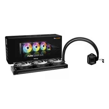 be quiet! PURE LOOP 3 LX Procesora universāls šķidruma dzesētājs 12 cm Melns 1 gab.
