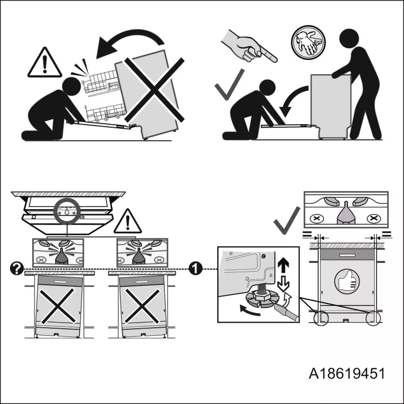 Daļēji iebūvējama trauku mazgājamā mašīna Electrolux EES47300IX, 13 komplekti, 60 cm, 8 programmas, AirDry, 46 dB