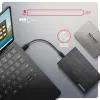 Axagon EE25-XA6C kompakta alumīnija USB-C 5Gbps – SATA 6G ārējā kaste 2,5 collu SSD/HDD