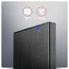 Axagon EE25-XA6C kompakta alumīnija USB-C 5Gbps – SATA 6G ārējā kaste 2,5 collu SSD/HDD
