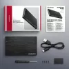 Axagon EE25-XA6C kompakta alumīnija USB-C 5Gbps – SATA 6G ārējā kaste 2,5 collu SSD/HDD