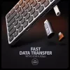 Axagon HMC-KB-NRD, USB 5Gbps centrmezgls ar tastatūru, HDMI 4K/60Hz, 3x USB-A, SD/mSD, audio, PD100, Ziemeļvalstu izkārtojums