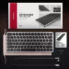 Axagon HMC-KB-NRD, USB 5Gbps centrmezgls ar tastatūru, HDMI 4K/60Hz, 3x USB-A, SD/mSD, audio, PD100, Ziemeļvalstu izkārtojums
