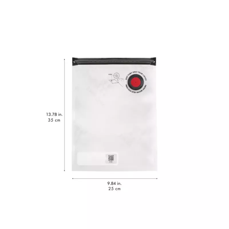 Zwilling Fresh & Save vakuuma aizzīmogošanas maisiņi, 4 L, 10 gab.