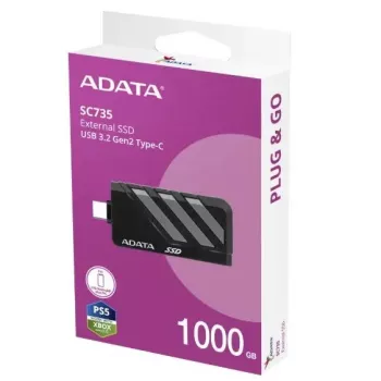 SSD disks ADATA 1TB ārējais 2,5 collu U3.2C SC735