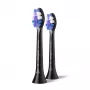 Philips Sensitive HX6052/88 2 iepakojumu birstes galviņas, 2 gab., Melna, 3 mēneši, Īpaši mīksta, Philips, Philips Sonicare
