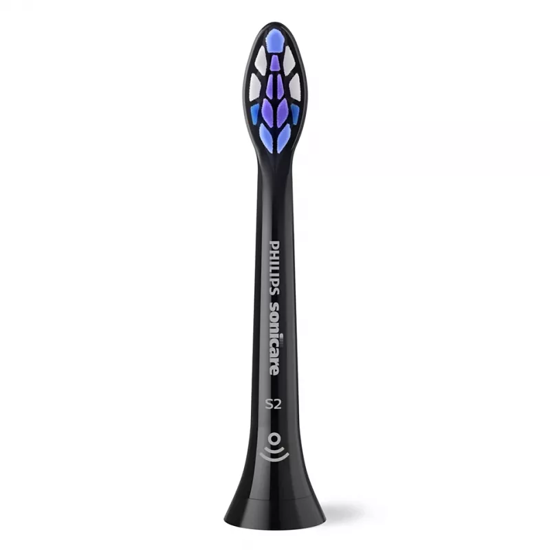 Philips Sensitive HX6052/88 2 iepakojumu birstes galviņas, 2 gab., Melna, 3 mēneši, Īpaši mīksta, Philips, Philips Sonicare
