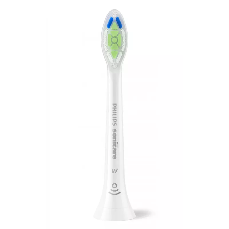 Zobu birstes galviņas Philips HX6062/87 rezerves 2 gab., vidēji cieti sari, balta