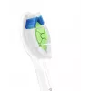 Zobu birstes galviņas Philips HX6062/87 rezerves 2 gab., vidēji cieti sari, balta