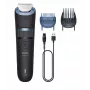 Bārdas trimmeris Philips BT3665/15 ar pilnmetāla asmeņiem, 0,5–20 mm, 40 soļi, bezvada, melns