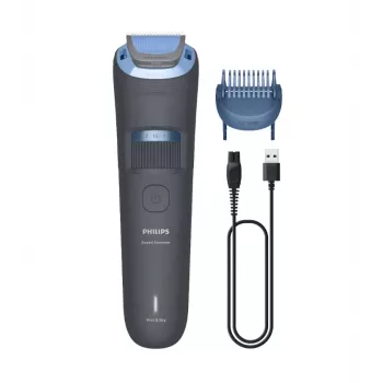 Philips Beard Trimmer 3000 Series BT3617/15 Bārdas kopšana ar noapaļotiem galiem