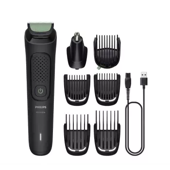 Philips All-in-One Trimmeris MG3930/15 7-in-1 Melns 0,5 mm līdz 1,6 cm