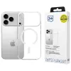 Aizsargapvalks 3MK Armor MagCase Apple iPhone 17 Pro, magnētiskais stiprinājums, caurspīdīga/dūmakaina apdare