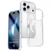 Aizsargapvalks 3MK Armor MagCase Apple iPhone 17 Pro, magnētiskais stiprinājums, caurspīdīga/dūmakaina apdare