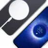 Telefona vāciņš 3MK priekš Apple iPhone 17, caurspīdīgs TPU/PU futrālis, 6,3 collu (16 cm) ekrānam