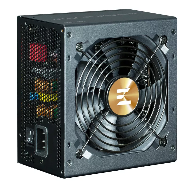 Barošanas bloks ZALMAN TeramaxII SE 750 W ATX 18+10 pin, 80 PLUS Gold, 120 mm ventilators, melns