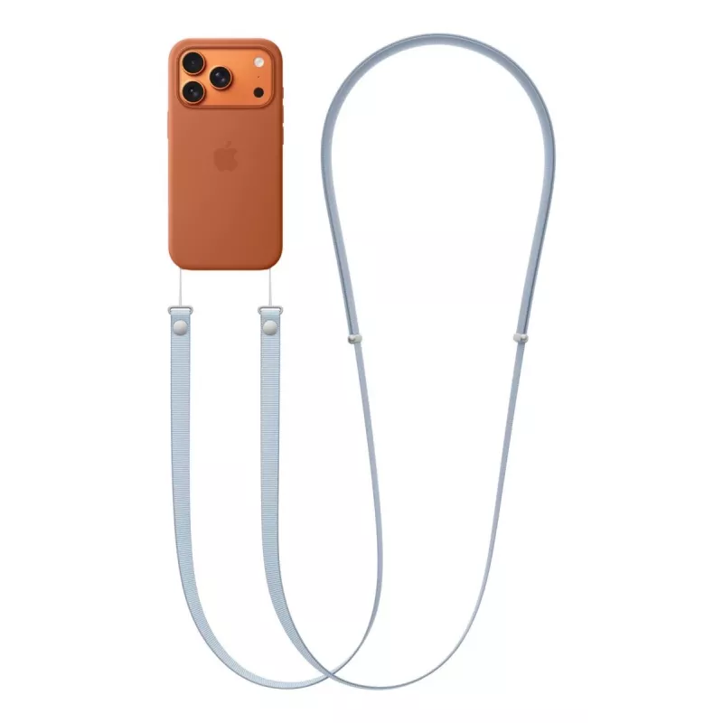 Siksna Apple Crossbody Strap Gaiši zila 2,08 m rPET nerūsējošais tērauds