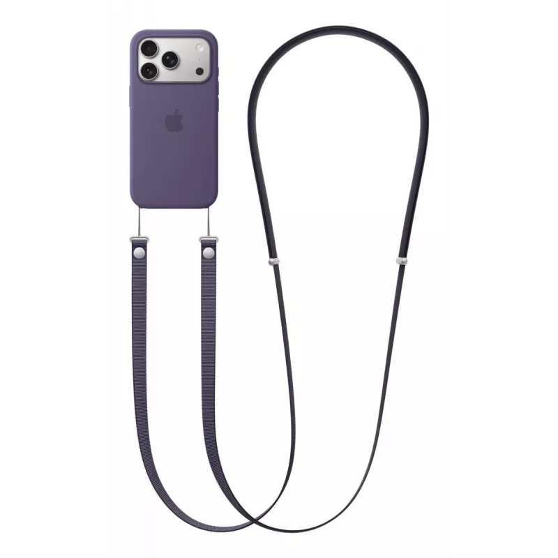 Apple Crossbody siksna MGGJ4ZM/A — violeta, pārstrādāts rPET un nerūsējošais tērauds, garums 2,08 m