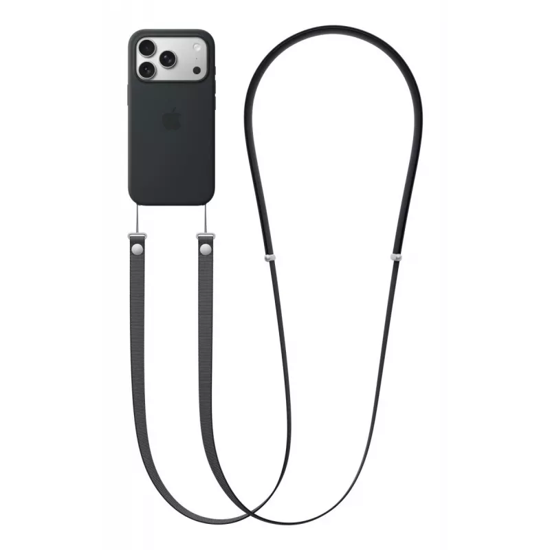 APPLE Crossbody Strap - Melns