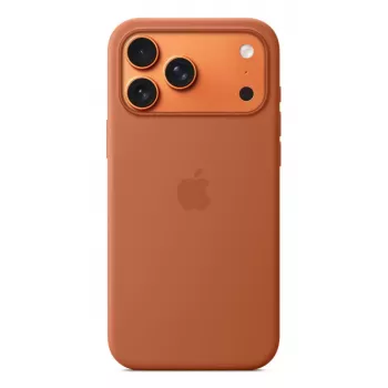 APPLE iPhone 17 Pro Max - Silikona maciņš ar MagSafe - Terakota