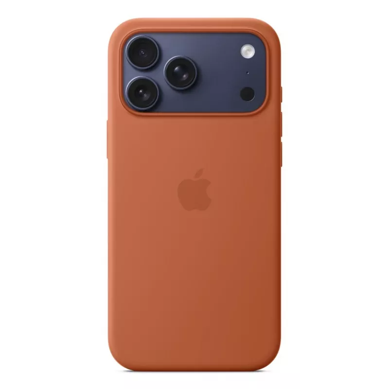 APPLE iPhone 17 Pro Max - Silikona maciņš ar MagSafe - Terakota