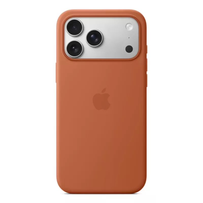 APPLE iPhone 17 Pro Max - Silikona maciņš ar MagSafe - Terakota