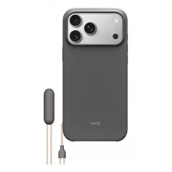 APPLE Beats iPhone 17 Pro Max - Korpus ar balsta statīvu, MagSafe un kameras vadību - Granīta pelēks